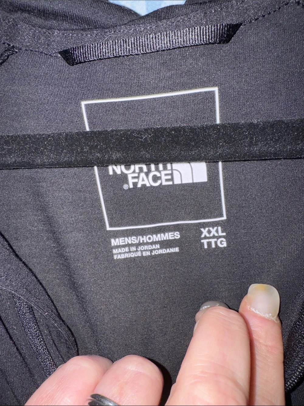 The North Face breathable zip